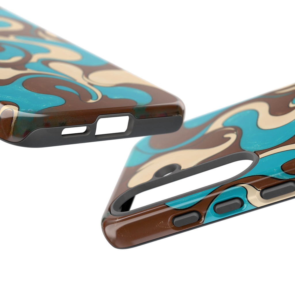 Fillmore Flow - Turquoise & Chocolate Phone Case