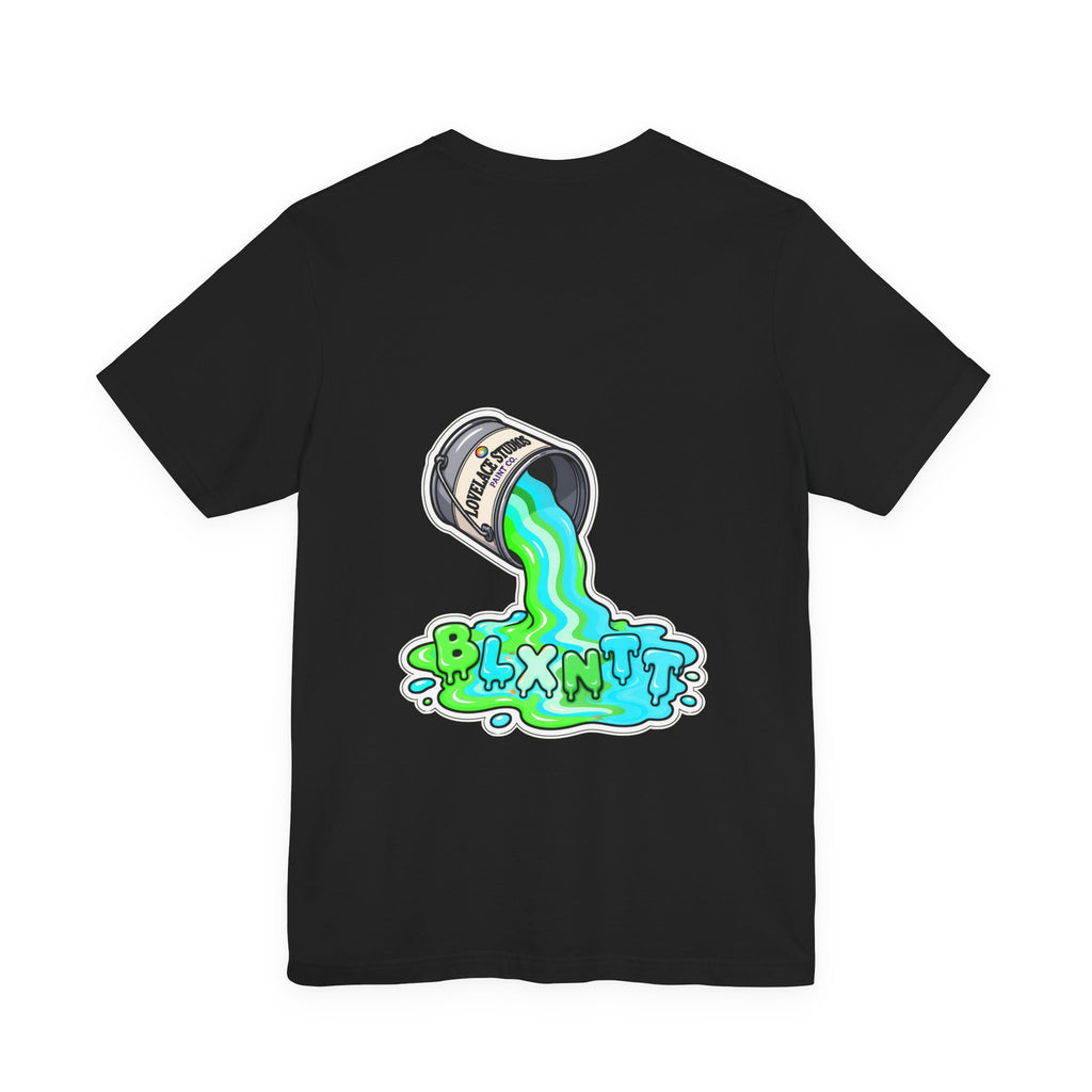 BLXNTT Paint Spill Tee - Neon (Black)
