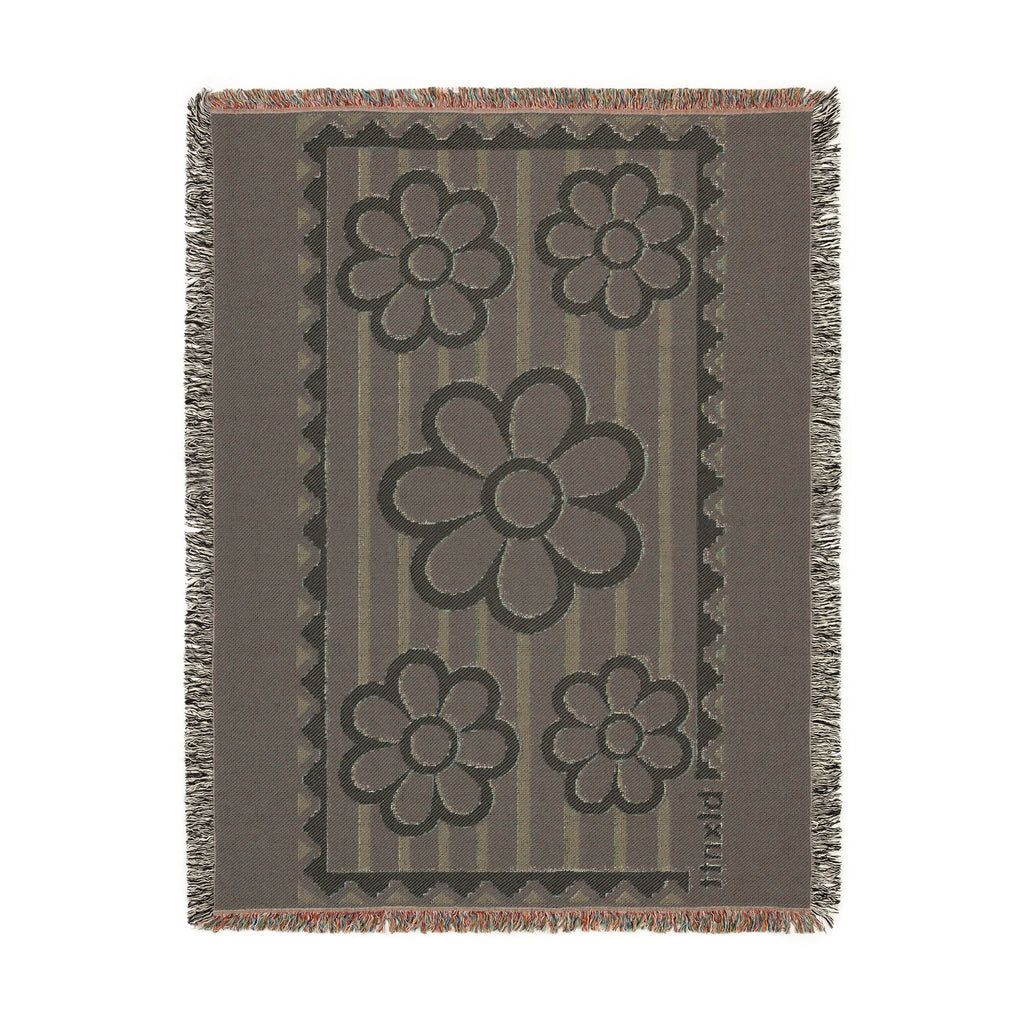 BLXNTT Purple Hippie Woven Blanket #2