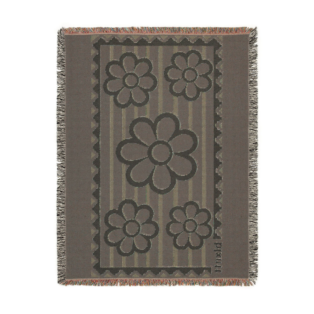 BLXNTT Purple Hippie Woven Blanket #2