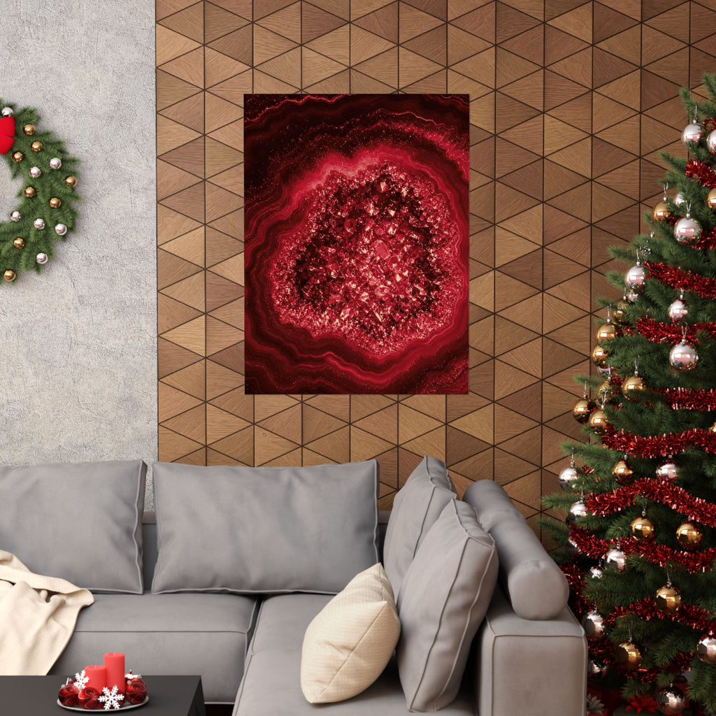Geode Core - Cherry Cola Poster