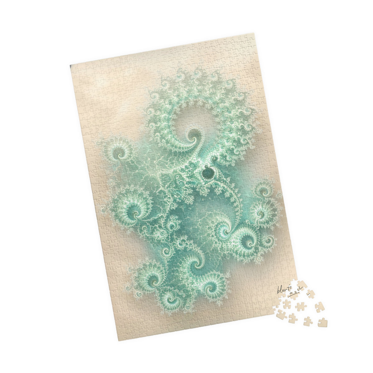 Copper Infinity - Sea Glass Jigsaw Puzzle