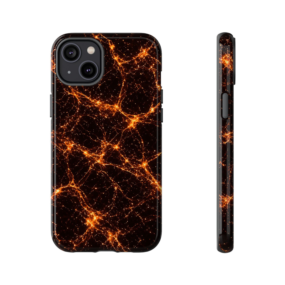 Neon Mycelium - Solar Flare Phone Case