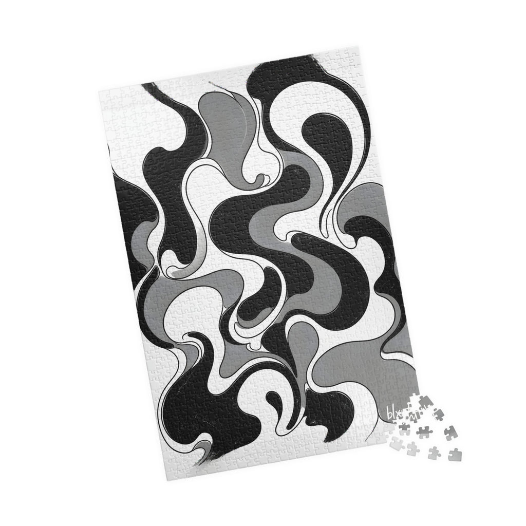 Fillmore Flow - Monochrome Jigsaw Puzzle