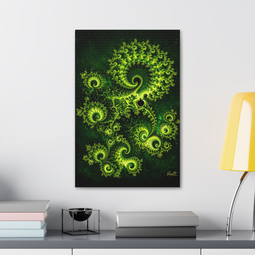 Copper Infinity - Toxic Acid Glossy Canvas