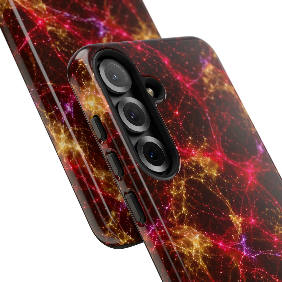 Neon Mycelium - Rainbow Nerve Phone Case