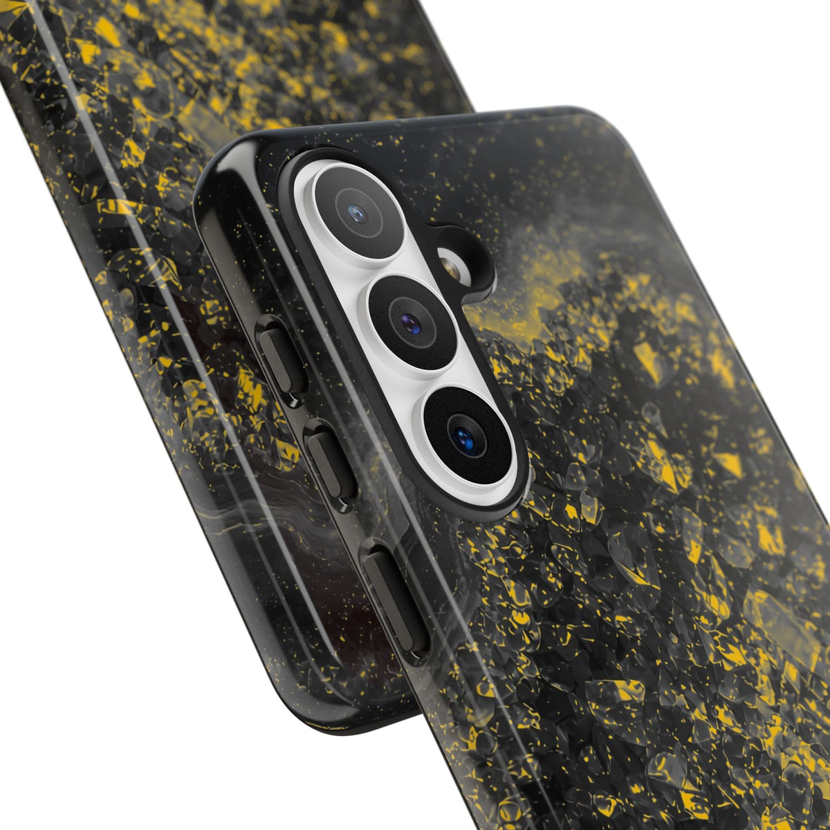 Geode Core - Mono Gold Spark Phone Case