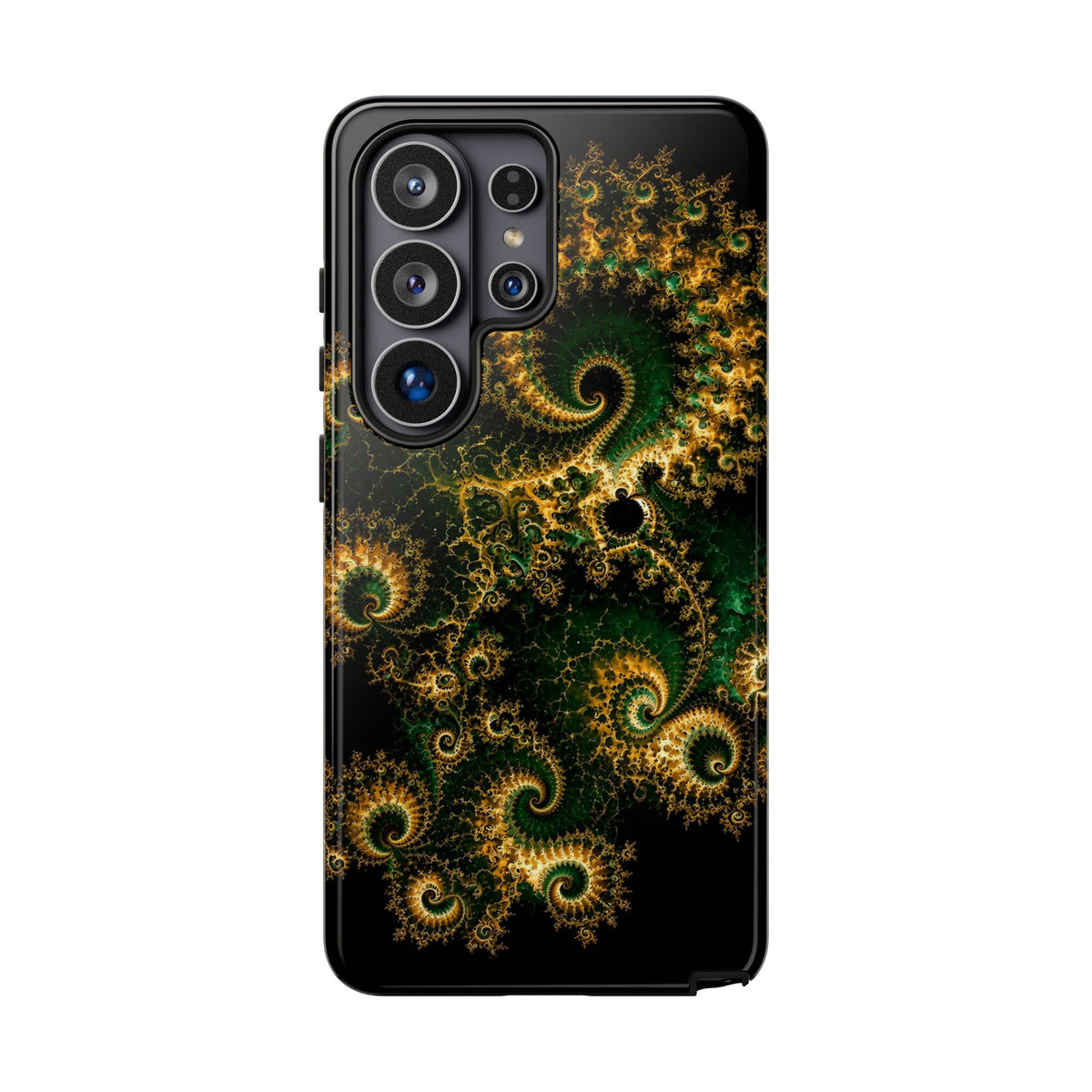 Copper Infinity - Emerald & Gold Phone Case
