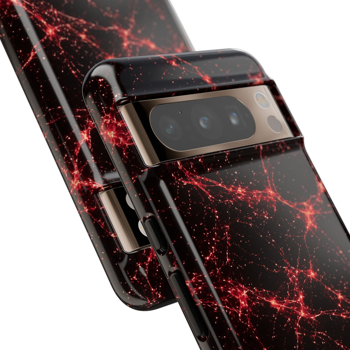Neon Mycelium - Blood Moon Phone Case