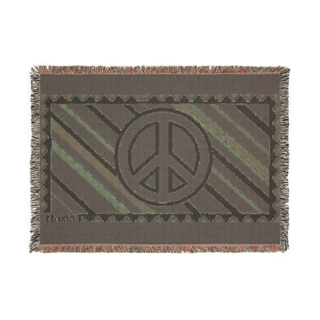 BLXNTT Purple Hippie Woven Blanket #4