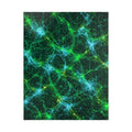 Neon Mycelium - Mermaid Jigsaw Puzzle