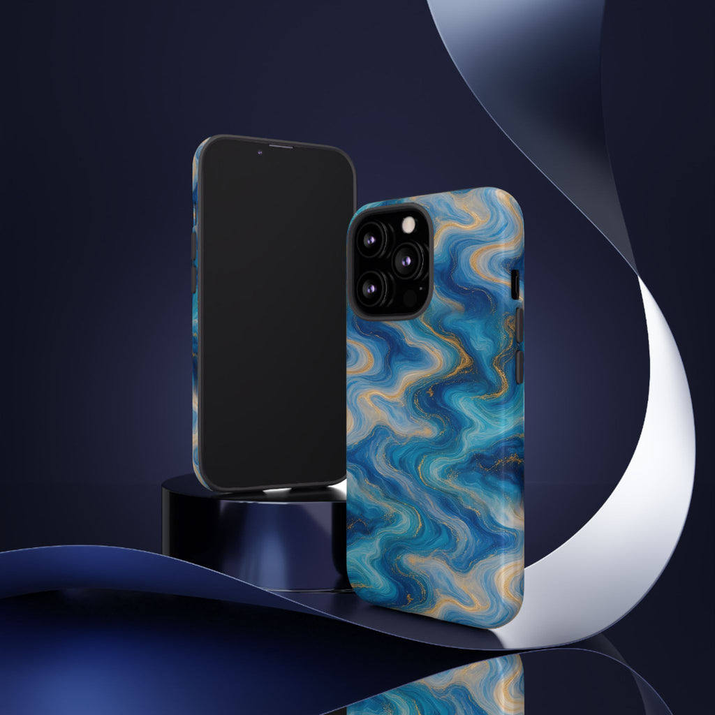 Ocean Blue Marble Phone Case