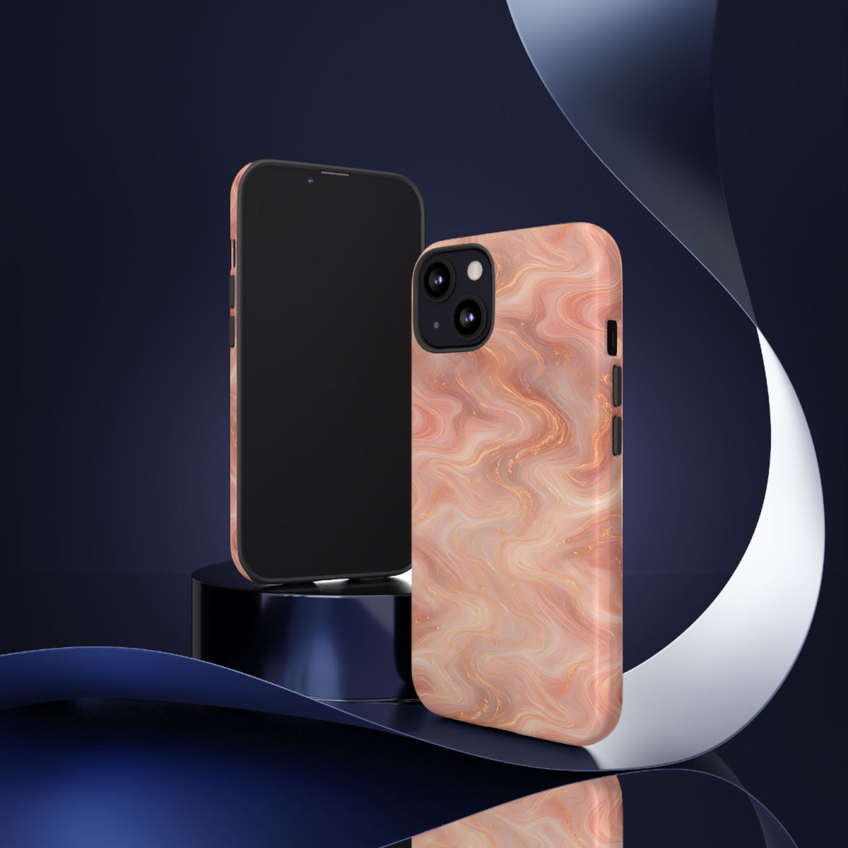 Rose Gold Marble Phone Case