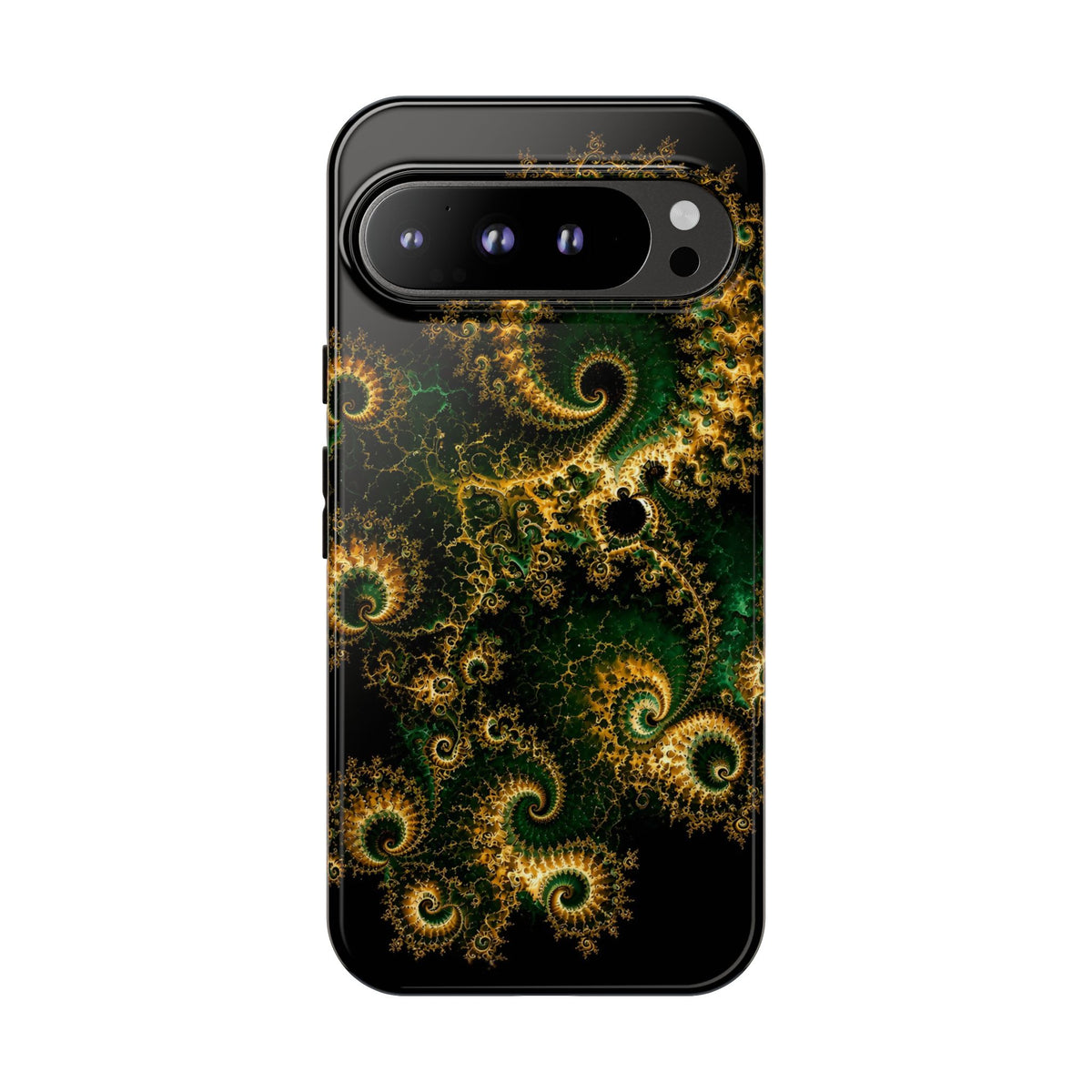Copper Infinity - Emerald & Gold Phone Case