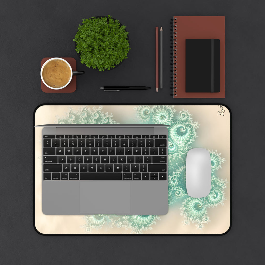 Copper Infinity - Sea Glass Desk Mat