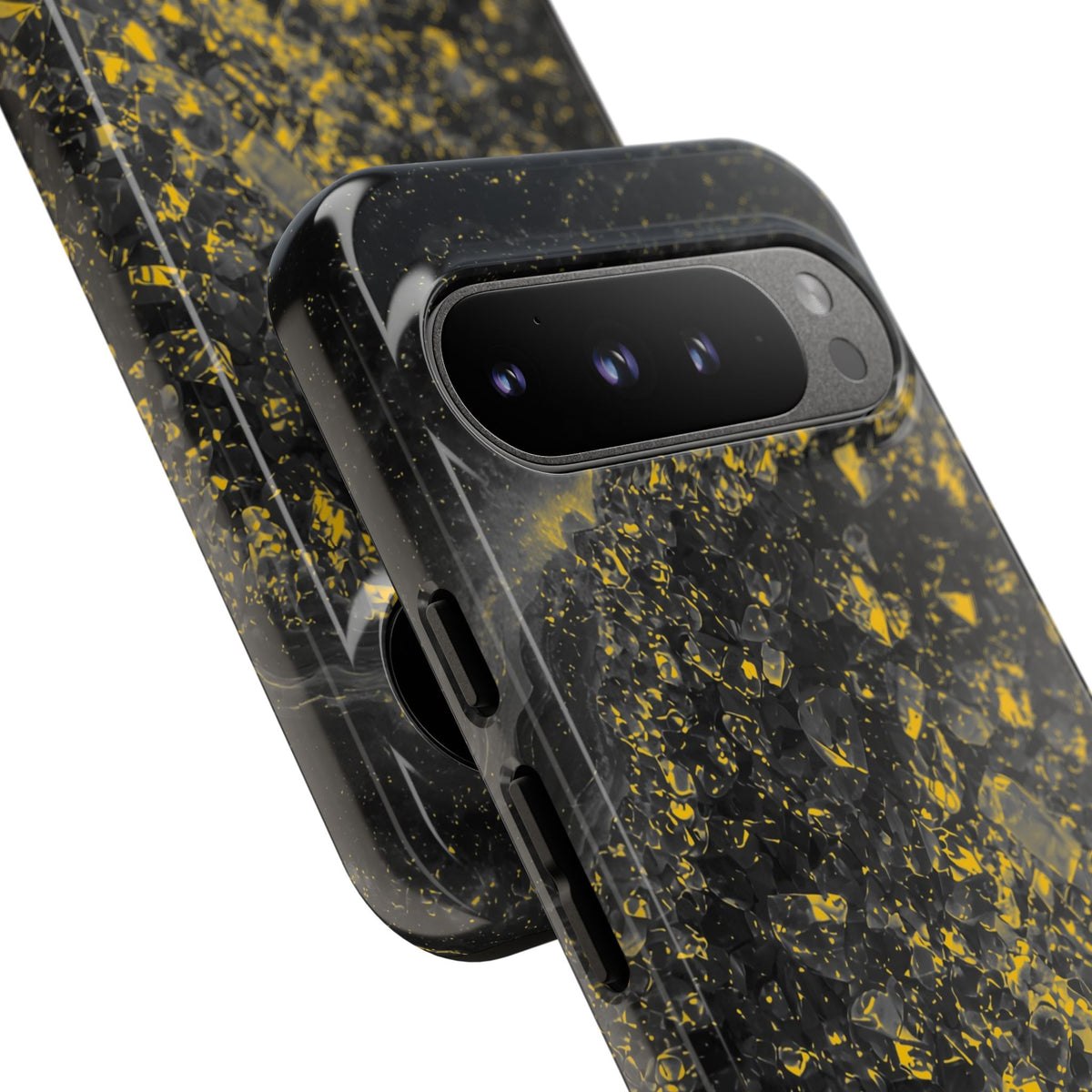 Geode Core - Mono Gold Spark Phone Case