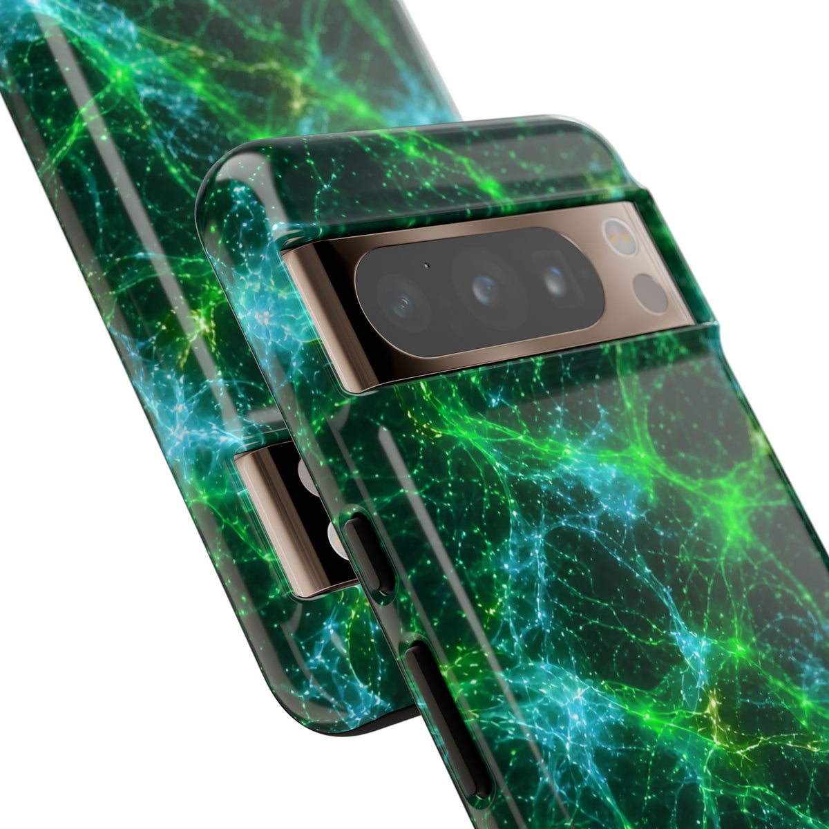 Neon Mycelium - Mermaid Phone Case