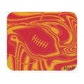 Red & Yellow Trippy Football Mouse Pad