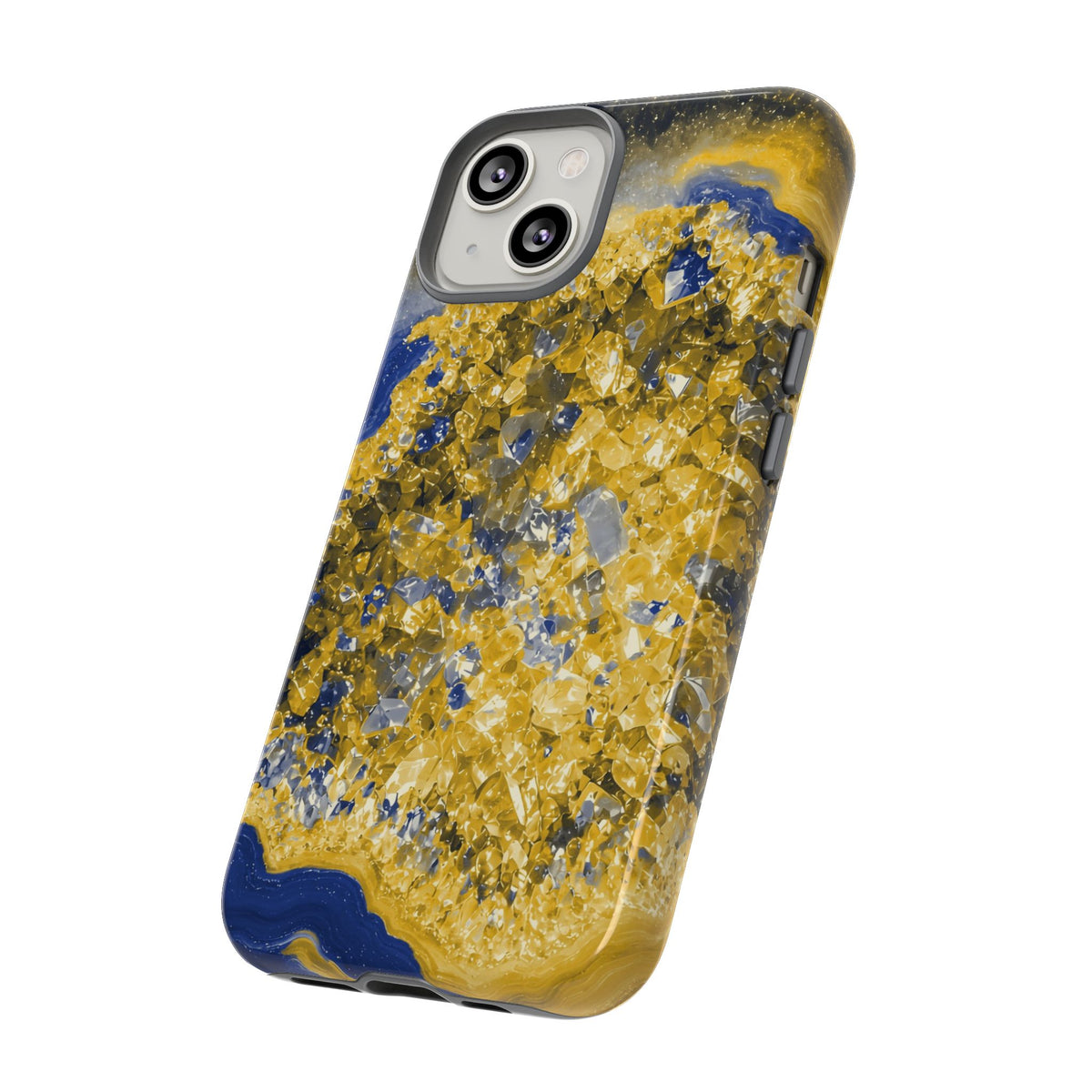 Geode Core - Mustard Navy Phone Case
