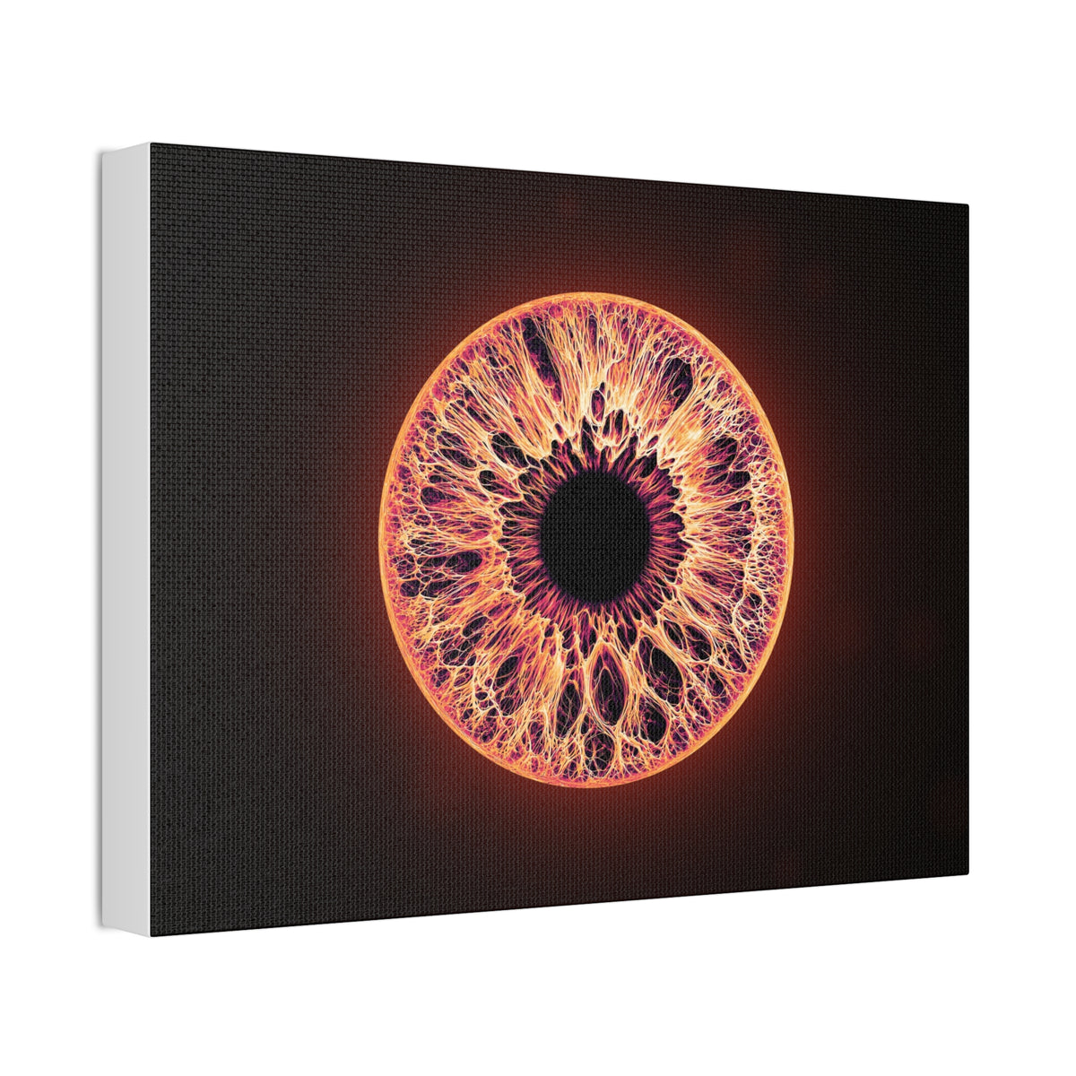 BLXNTT Iris – Lace Web Sunset Fade Glossy Canvas