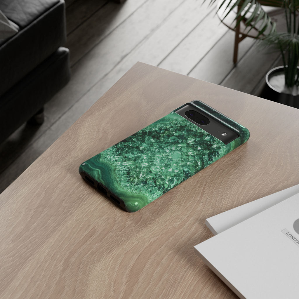 Geode Core - Jade Temple Phone Case