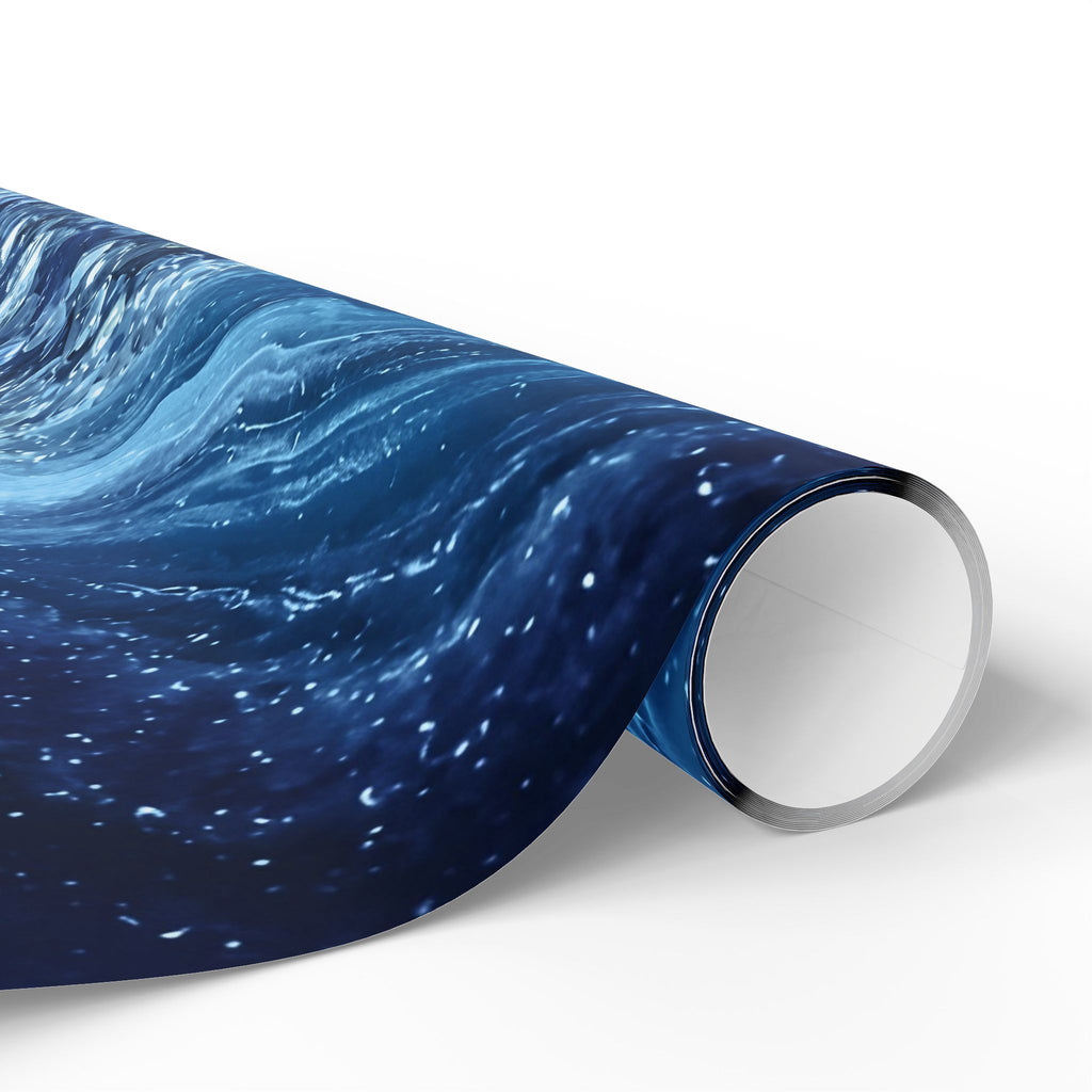 Geode Core - Glacier Wrapping Paper