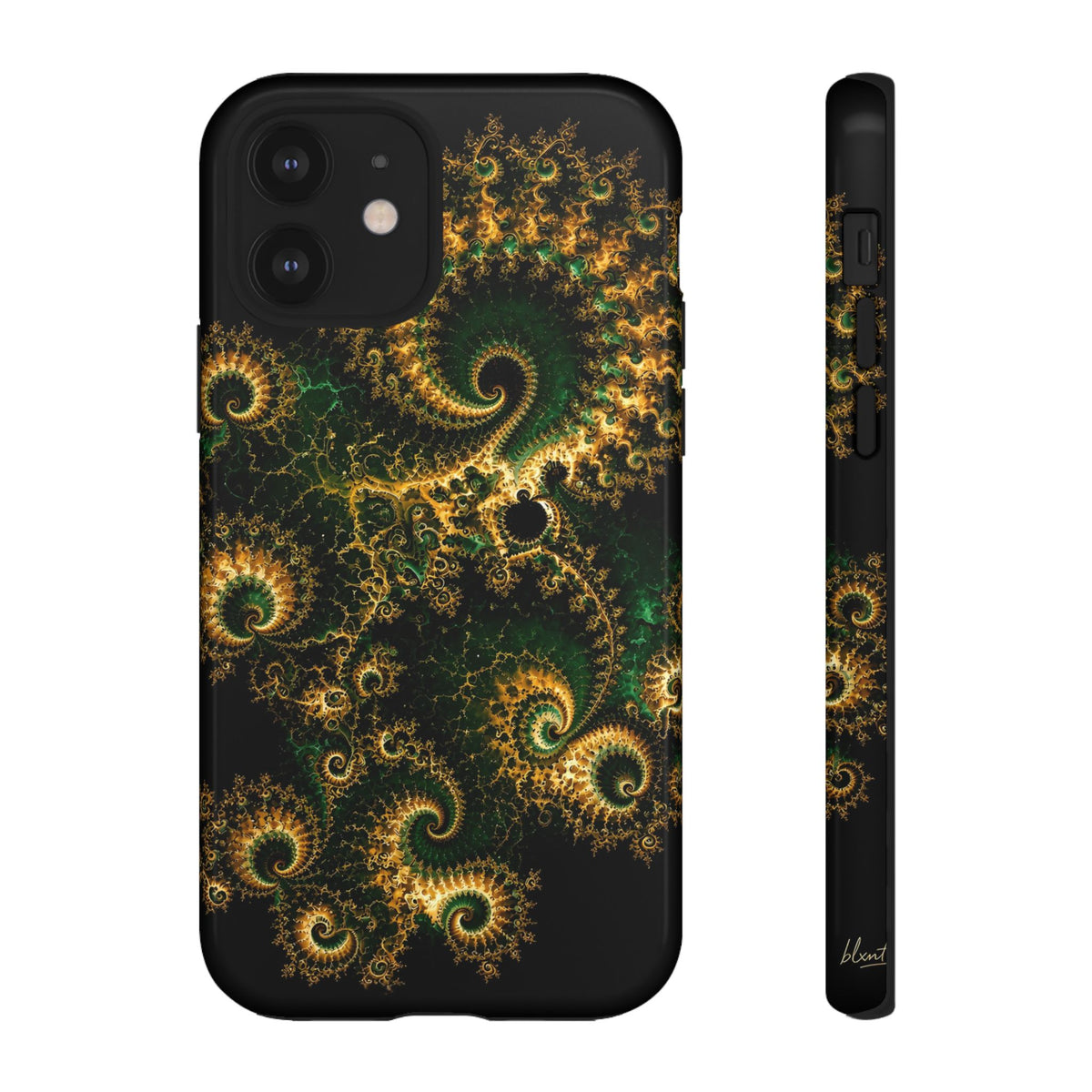 Copper Infinity - Emerald & Gold Phone Case