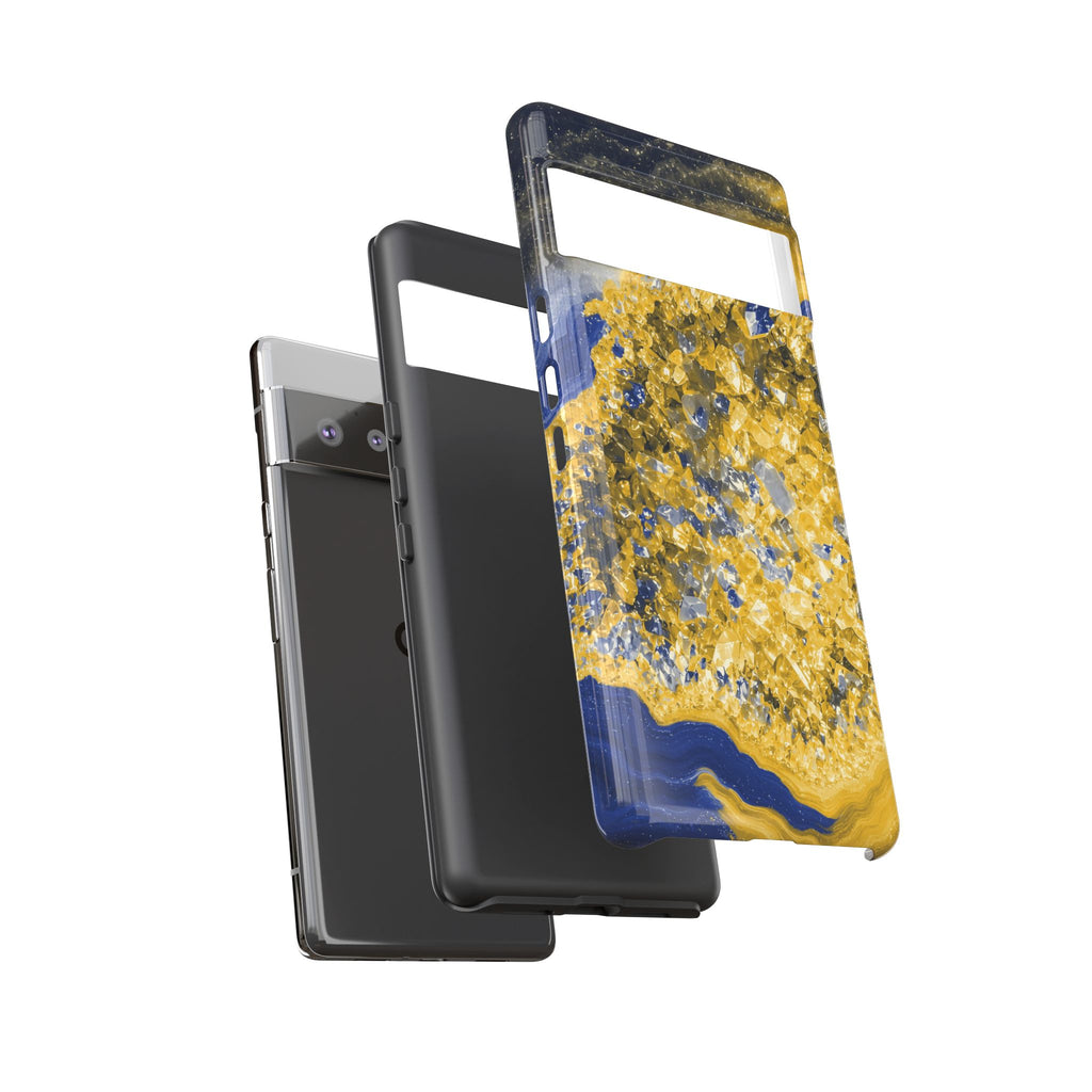Geode Core - Mustard Navy Phone Case
