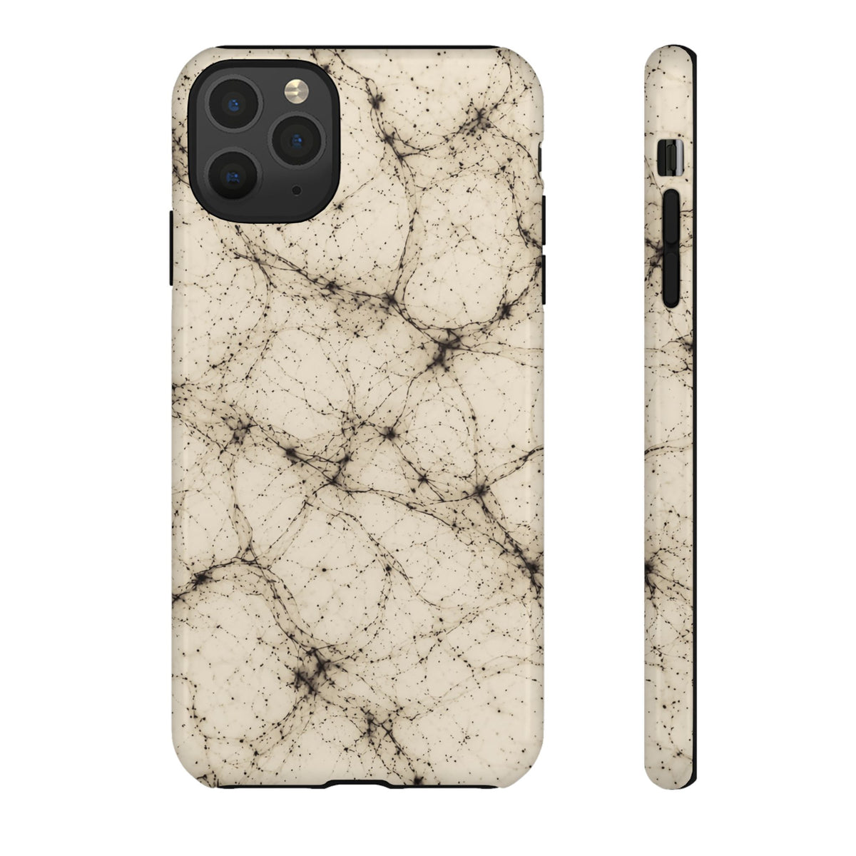 Neon Mycelium - Ink on Paper Phone Case