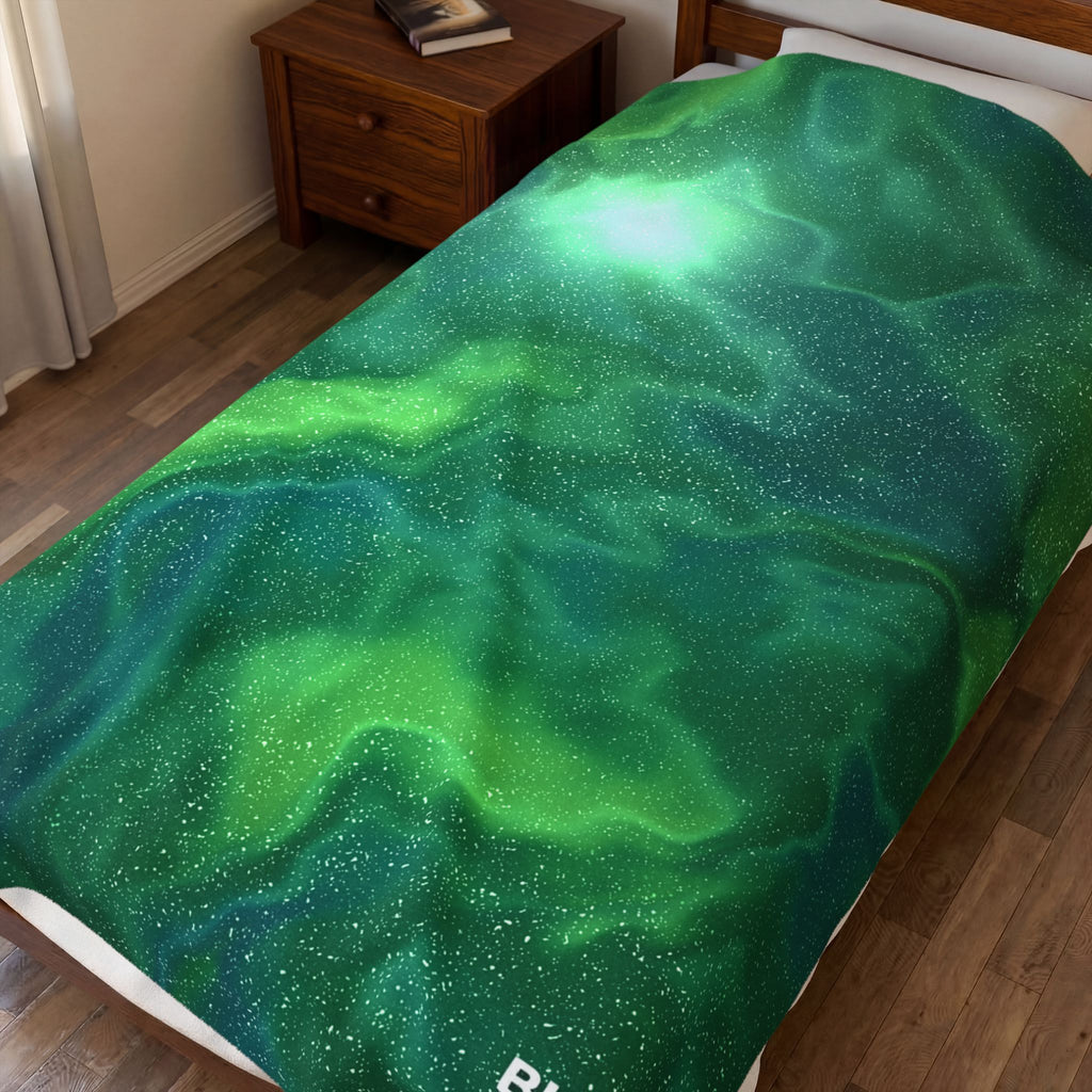 Green Rainbow Dream Blanket
