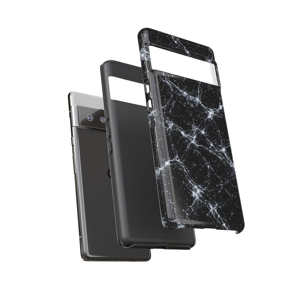 Neon Mycelium - Silver Ghost Phone Case