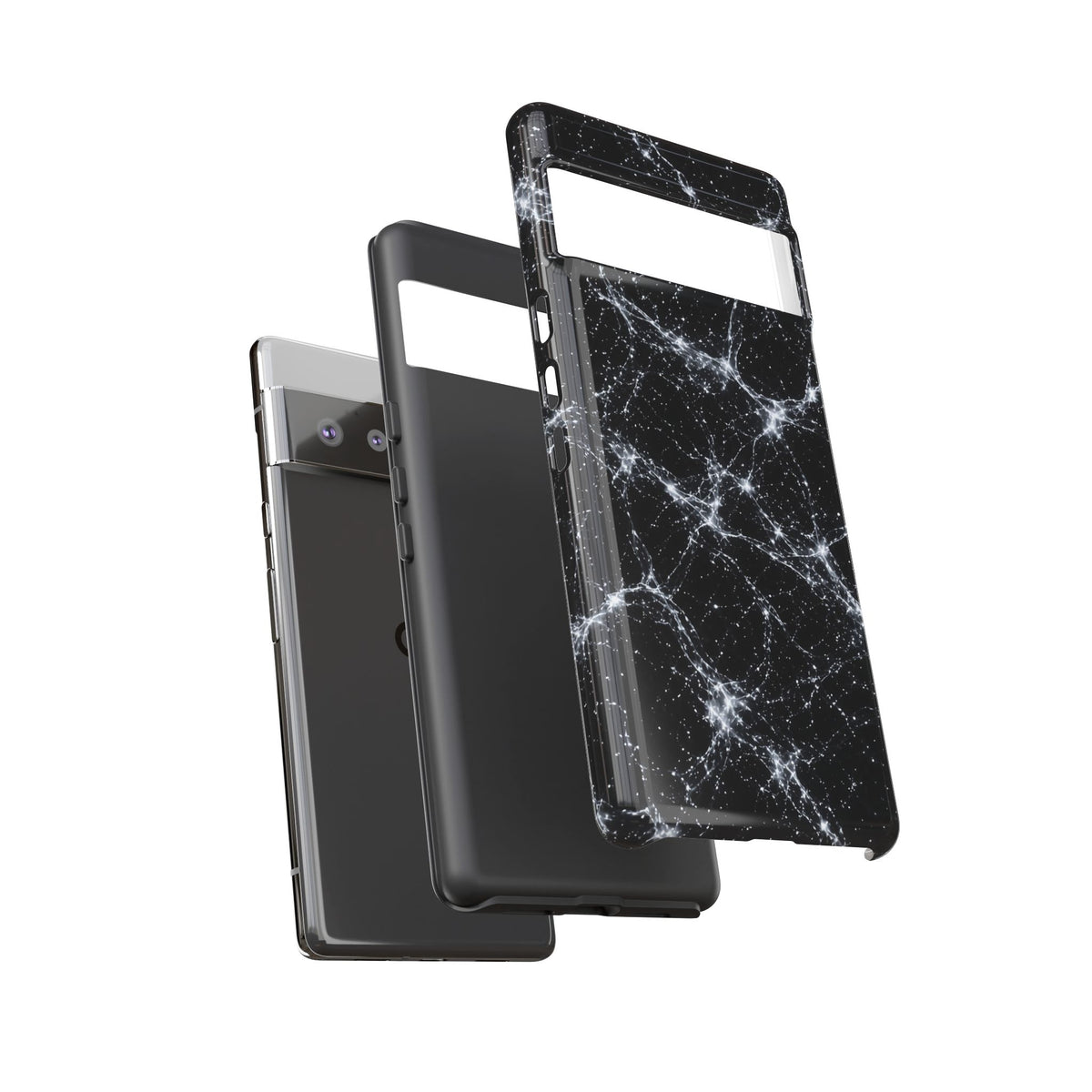 Neon Mycelium - Silver Ghost Phone Case