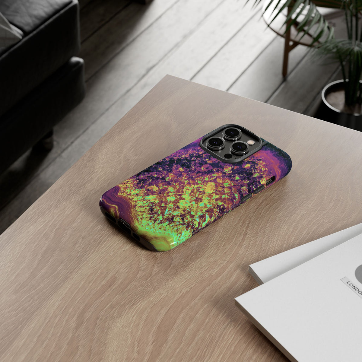 Geode Core - Holographic Phone Case