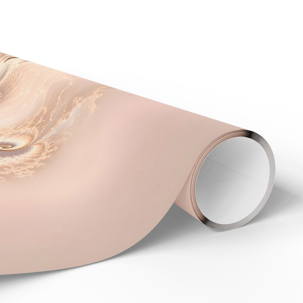 Copper Infinity - Champagne Pearl Wrapping Paper