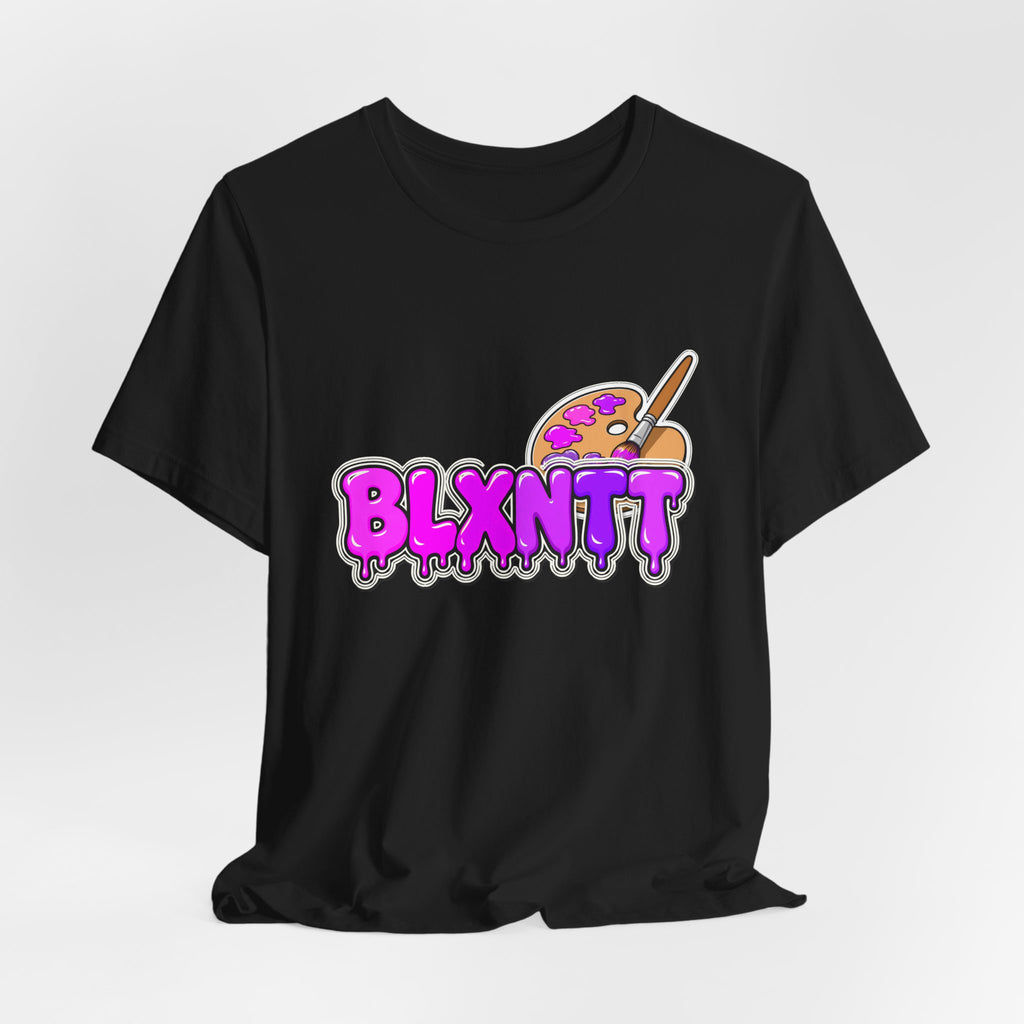 BLXNTT Paint Spill Tee - Purple (Black)