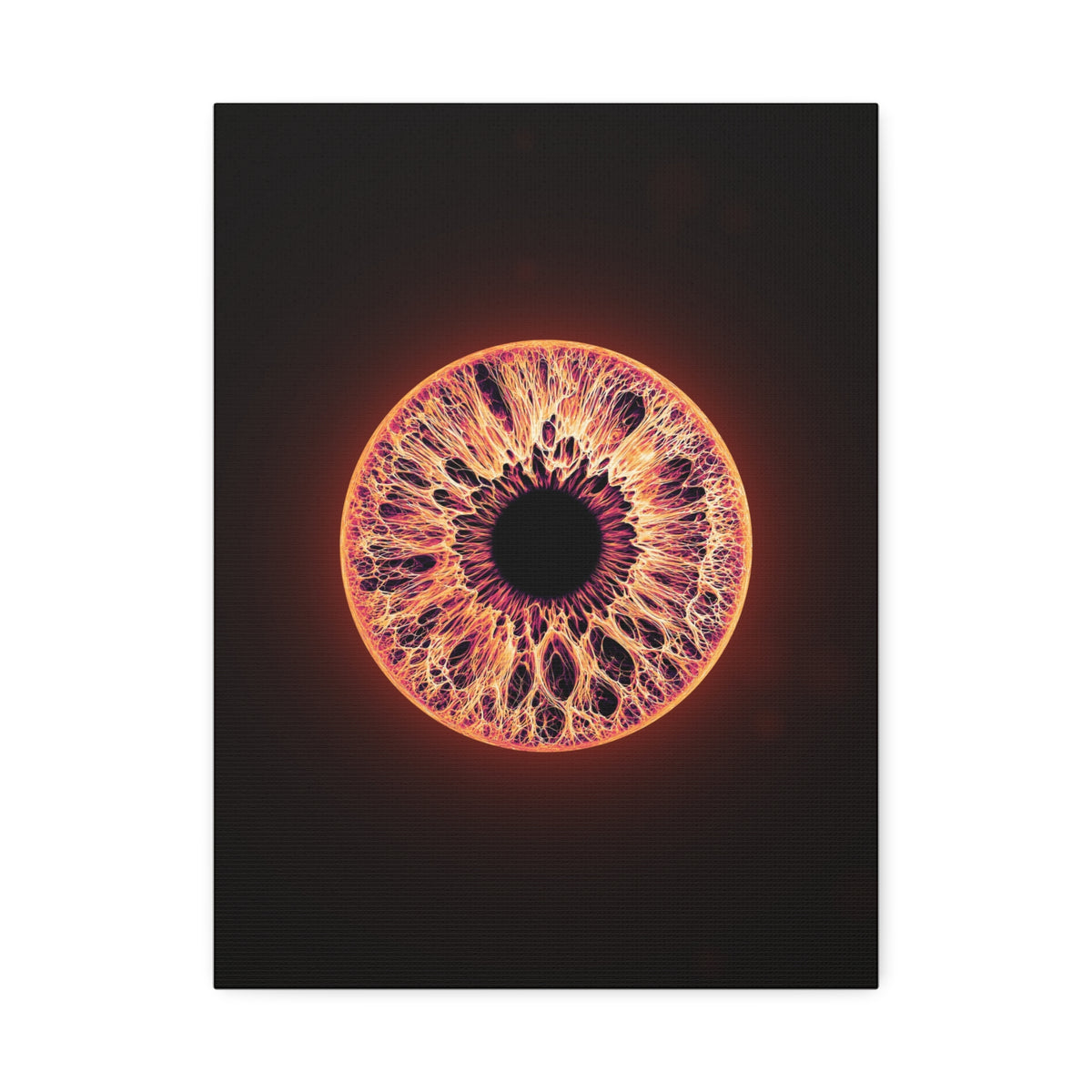 BLXNTT Iris – Lace Web Sunset Fade Glossy Canvas