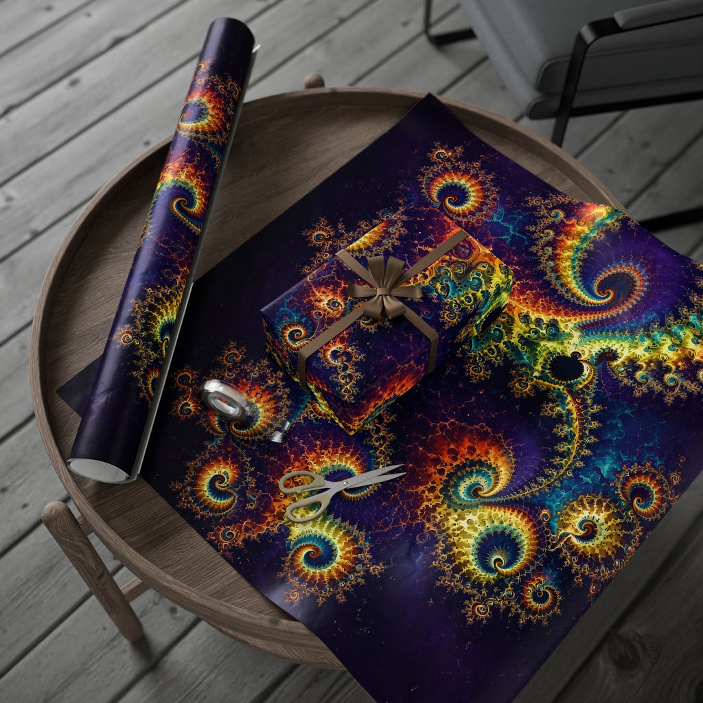 Copper Infinity - Rainbow Wrapping Paper