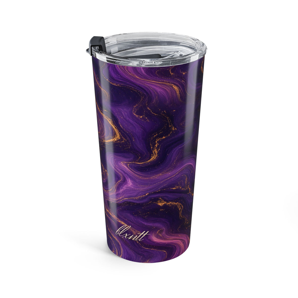 Royal Purple Marble 20oz Tumbler