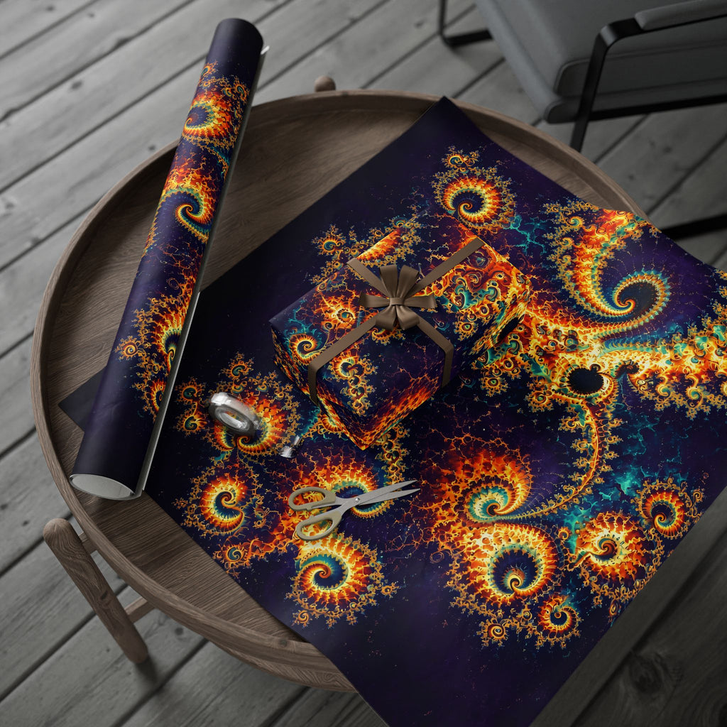 Copper Infinity - Infrared Wrapping Paper