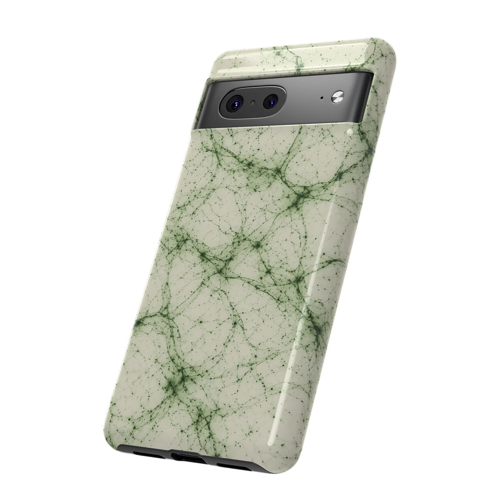 Neon Mycelium - Matcha Latte Phone Case
