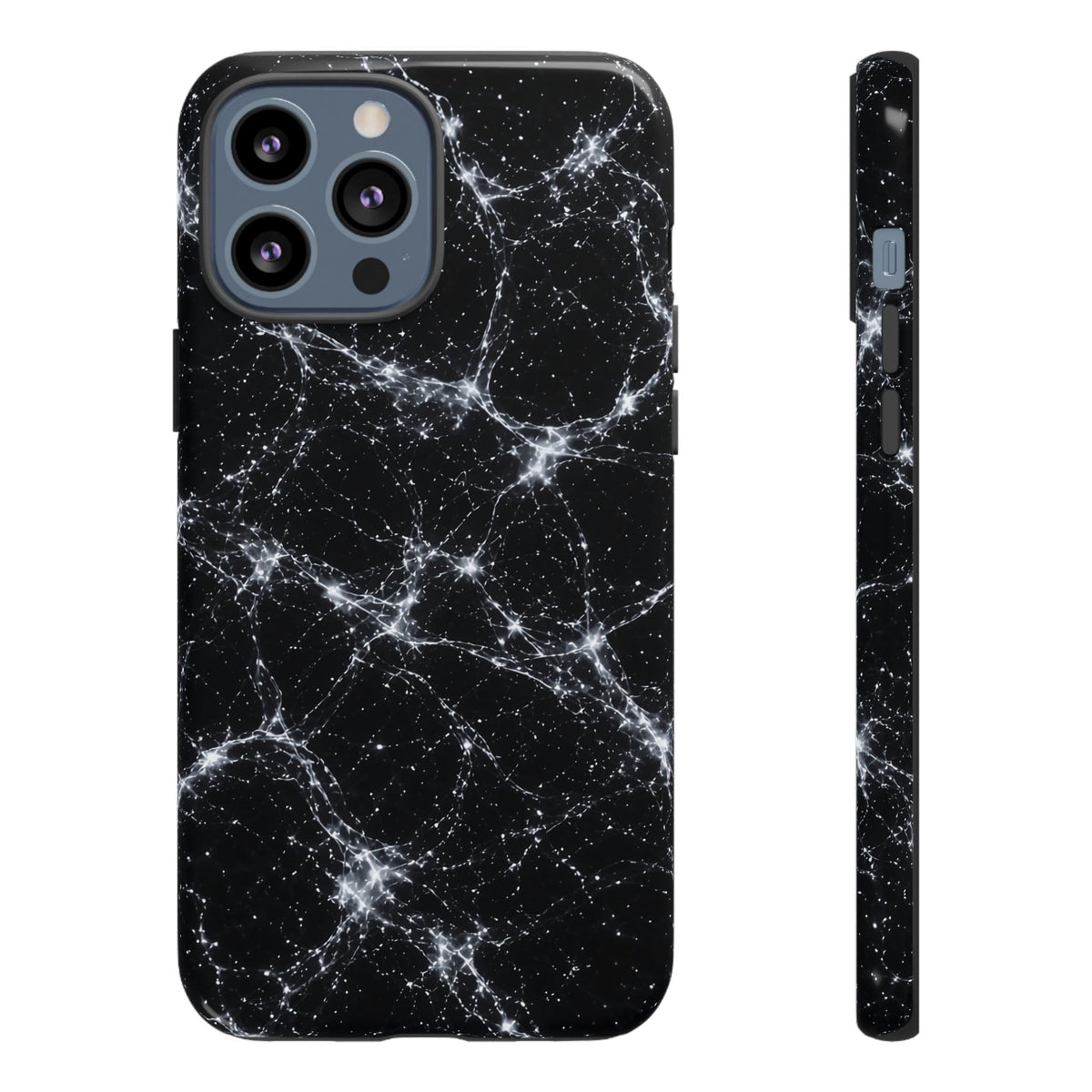 Neon Mycelium - Silver Ghost Phone Case