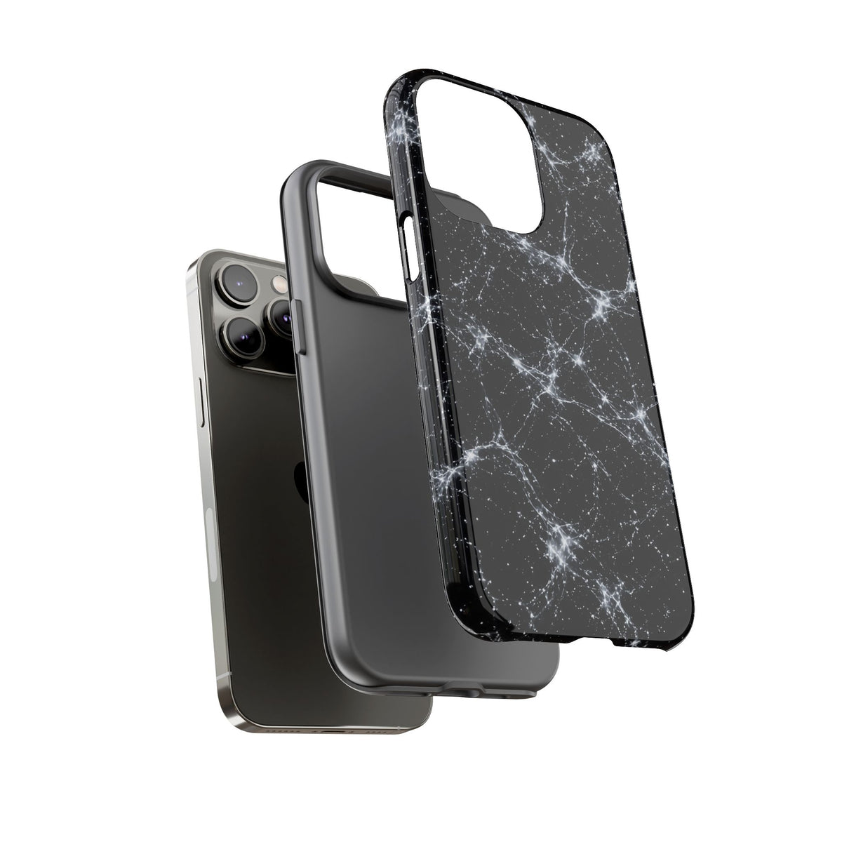 Neon Mycelium - Silver Ghost Phone Case