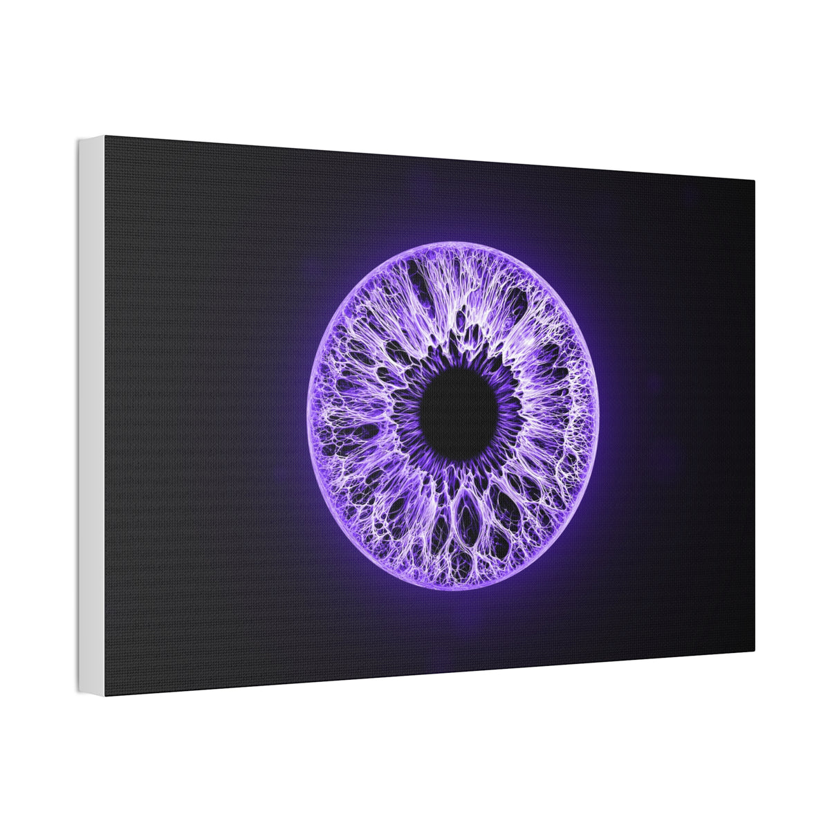 BLXNTT Iris – Lace Web Ultraviolet Glossy Canvas