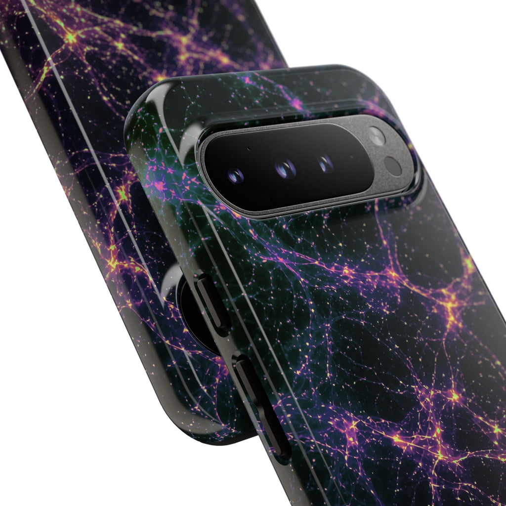 Neon Mycelium - Holographic Phone Case