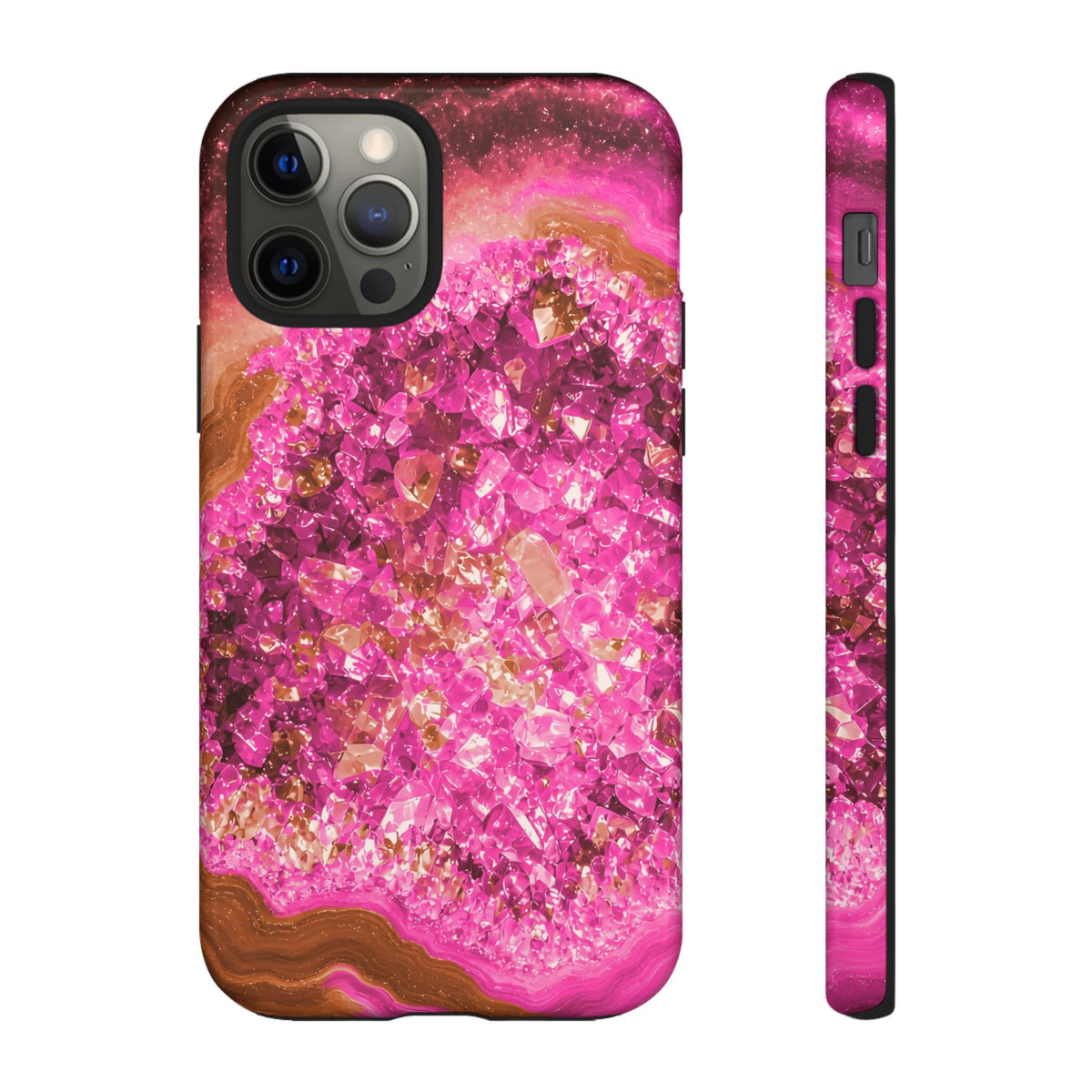 Geode Core - Terracotta Neon Phone Case