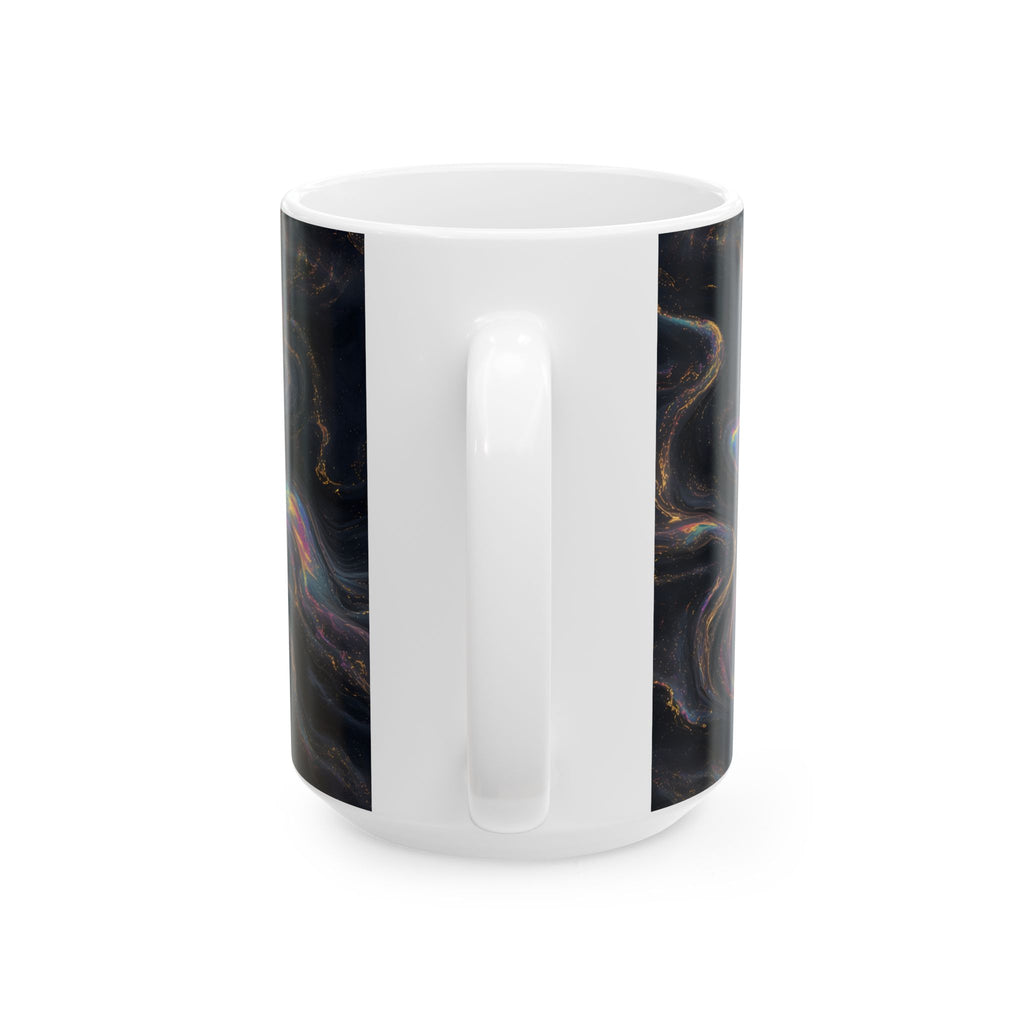 Galaxy Iridescent Marble Mug