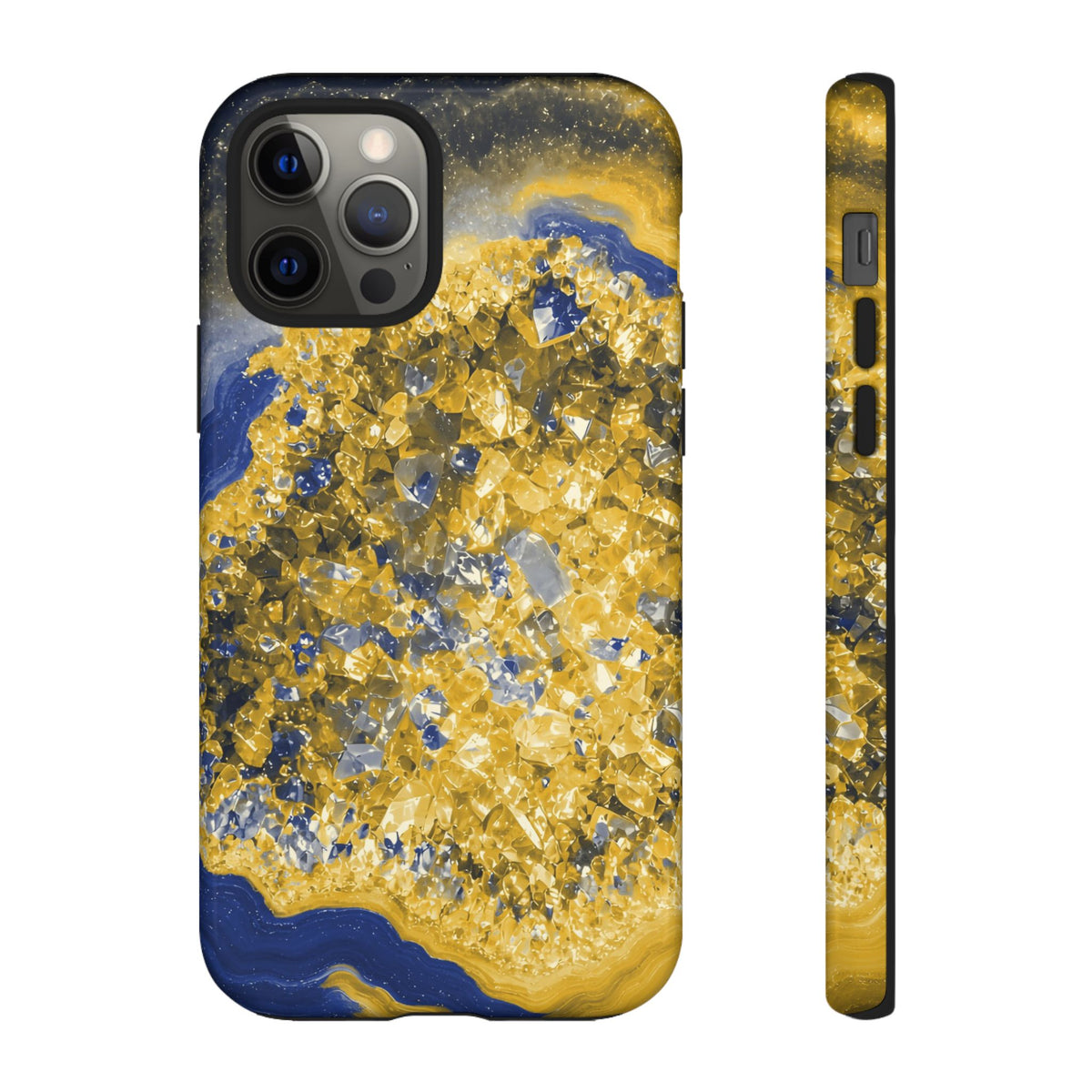 Geode Core - Mustard Navy Phone Case