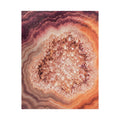 Geode Core - Peach Sorbet Jigsaw Puzzle