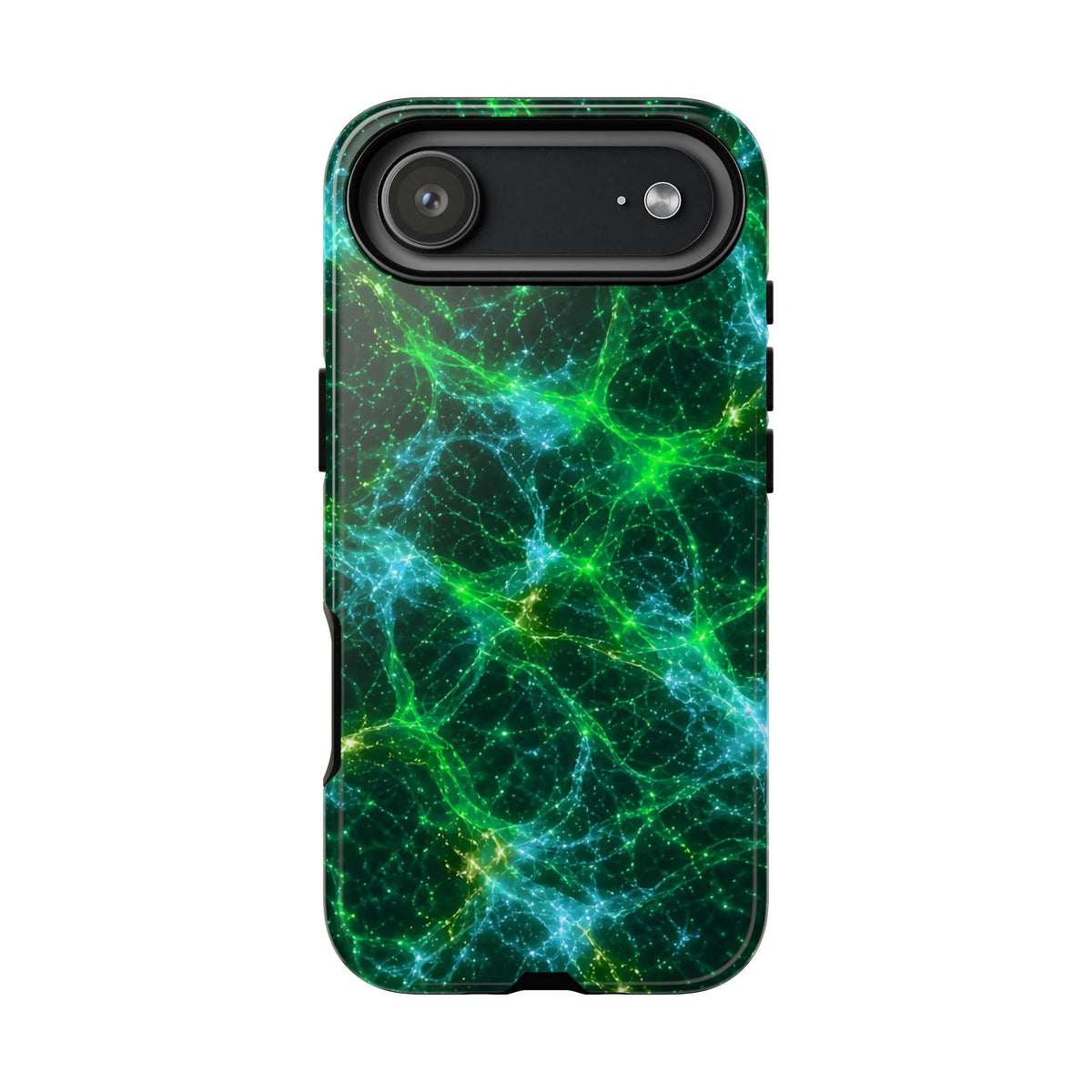 Neon Mycelium - Mermaid Phone Case