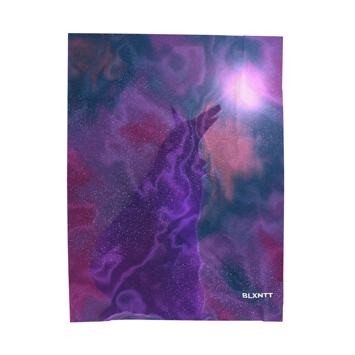 Moonlit Wolf Blanket